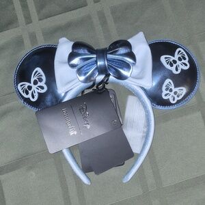 Loungefly Disney Minnie Mouse Blue Butterfly Ears